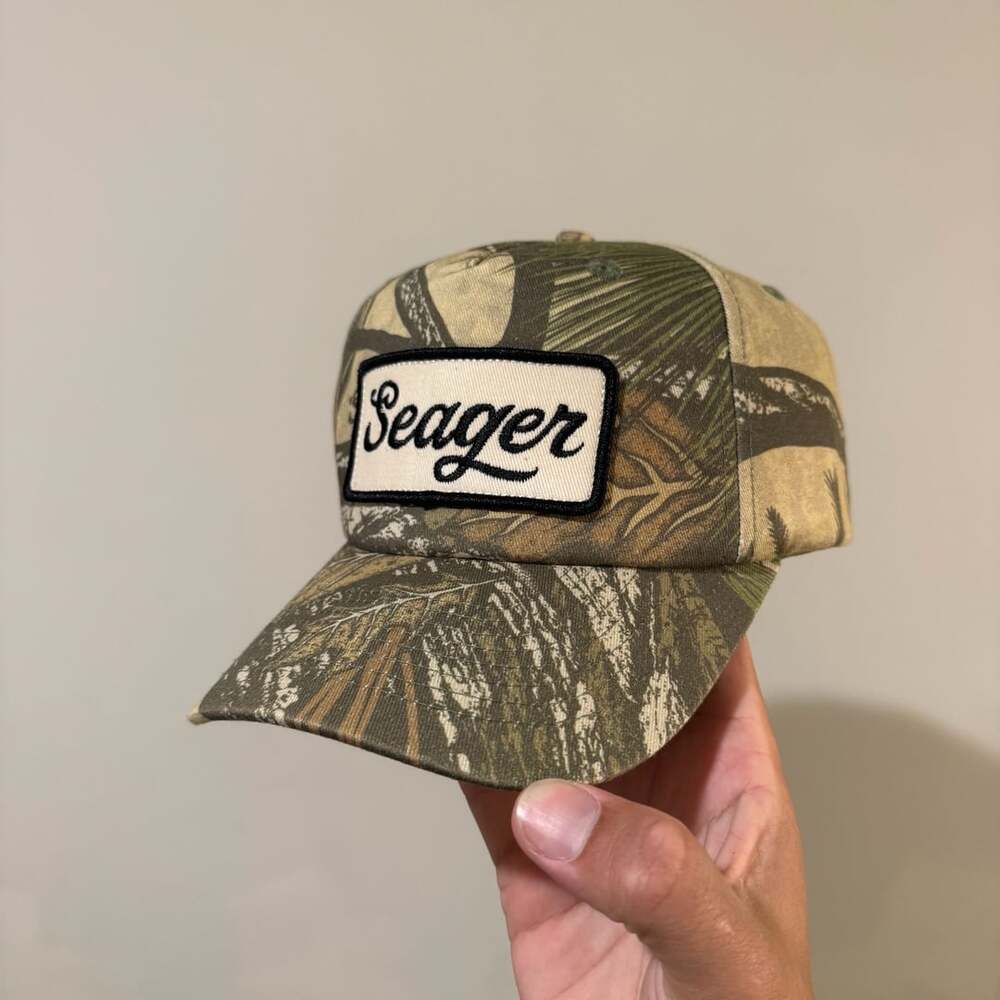 Seager Uncle Bill Camouflage Snapback Hat